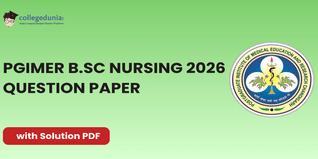 PGIMER B.Sc Nursing 2026 Question Paper: Download Answer Key with Solutions PDF